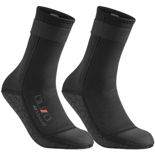 UCK-KIT 3mm Neopren Socken Anti-Rutsch Neoprenanzug Socken Schwimmen Socken Für Männer Frauen Wärme Tauchen Socken Für Tauchen Schnorcheln Schwimmen Surfen Segeln Wassersport,Schwarz,L UCK-KIT 3mm Neopren Socken Anti-Rutsch Neoprenanzug Socken Schwimmen Socken Für Männer Frauen Wärme Tauchen Socken Für Tauchen Schnorcheln Schwimmen Surfen Segeln Wassersport,Schwarz,L von UCK-KIT