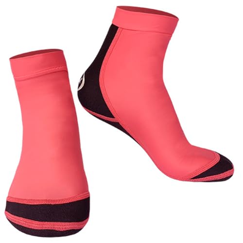 UCK-KIT Neopren Socken 1,5MM Neoprenanzug Socken Für Männer Frauen Strand Tauchen Socken Für Schnorcheln Schwimmen Surfen Segeln Kajak Wassersport,Rot,L UCK-KIT Neopren Socken 1,5MM Neoprenanzug Socken Für Männer Frauen Strand Tauchen Socken Für Schnorcheln Schwimmen Surfen Segeln Kajak Wassersport,Rot,L von UCK-KIT