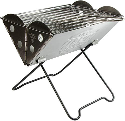 UCO Grilliput Flatpack-Grill, silberfarben, Unisex von UCO