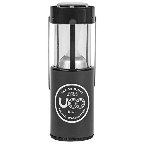 UCO Unisex – Erwachsene Kerzenlaterne-054702 Kerzenlaterne, Alu, Grau, One Size von UCO