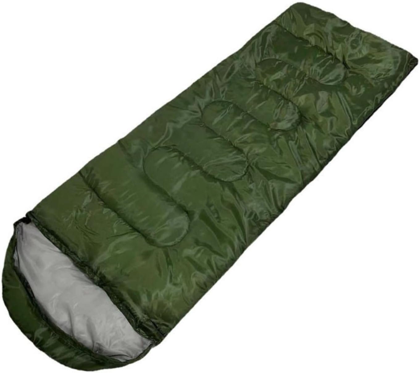 UE Stock Schlafsack Outdoor Single Reise Camping Schlafsack Erwachsene 950 g Militärgrün von UE Stock