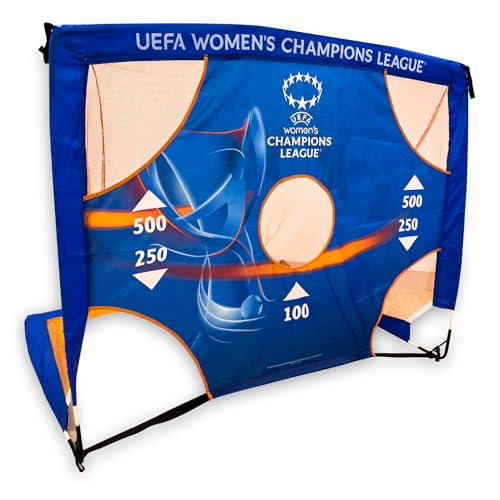 UEFA Frauen Champions League 4ft x 3ft 2-in-1 Ziel Pop-Up Flexi Fußballtor – UWCL, Offiziell Lizenziertes Merchandise, Wetterfestes tragbares Fußballtor für drinnen und draußen, Kinder und Erwachsene UEFA Frauen Champions League 4ft x 3ft 2-in-1 Ziel Pop-Up Flexi Fußballtor – UWCL, Offiziell Lizenziertes Merchandise, Wetterfestes tragbares Fußballtor für drinnen und draußen, Kinder und Erwachsene von UEFA