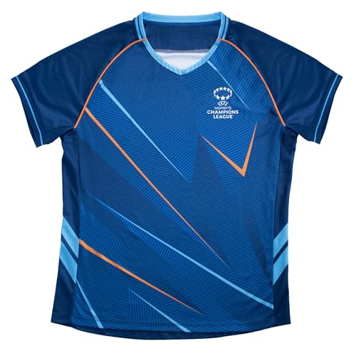 UEFA Frauen Champions League Training Top – Größe Extra Large, Offiziell optimals Merchandise, Sportbekleidung, Navy, UWCL, Tolle Geschenkidee für Fußballfans, optimal für Fitnessstudio UEFA Frauen Champions League Training Top – Größe Extra Large, Offiziell optimals Merchandise, Sportbekleidung, Navy, UWCL, Tolle Geschenkidee für Fußballfans, optimal für Fitnessstudio von UEFA