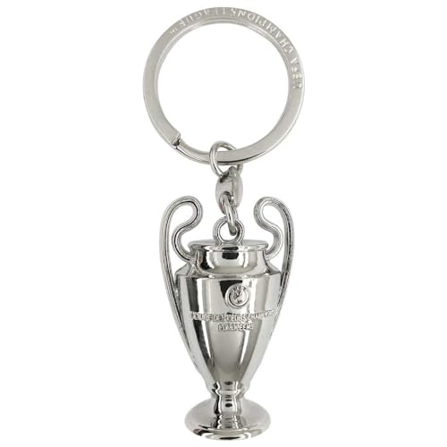 UEFA Pokalreplika CL Pokal-Schlüsselanhänger 3d, silber, UEFA-CL-SA, UEFA Pokalreplika CL Pokal-Schlüsselanhänger 3d, silber, UEFA-CL-SA, von UEFA