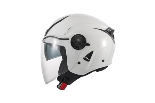 UFO PLAST Unisex – Erwachsene He13003#wxxl Helm, Weiß, XXL von UFO PLAST