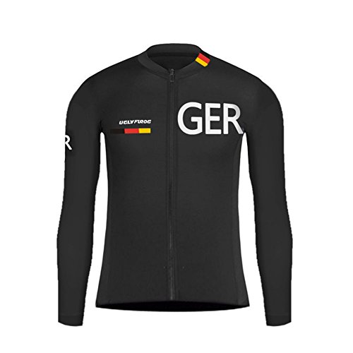 UGLY FROG 2018 Neue Sport im Freien Klassik Polyester Fahrradtrikot Frühling Herren Gemütlich Langarmtrikot Radfahren Jersey Triathlon Bekleidung von UGLY FROG