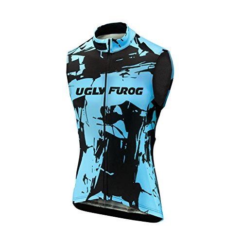 UGLY FROG 2020-2023 Freizeit Herren Westen Outdoor Sport MTB Ärmelloses Trikots & Shirts Männer Die Jersey Fahrrad Bekleidung Triathlon Vest Funktions Fahrradweste HSV2 von UGLY FROG