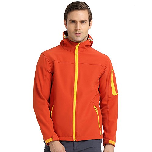 UGLY FROG Bike Wear Fleece Softshell-Jacken Herren Radsport Camping & Outdoor Bekleidung Full Zip Windstopper Autumn/Winter Style 1685 von UGLY FROG