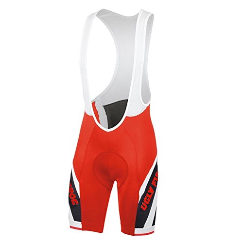 UGLY FROG Fahrradhose Kurz mit Träger Trägerhose Pro/BIP Radhose/Radlerhose / 3D Coolmax gepolstert/Atmungsaktiv/Reflektor UGLY FROG Fahrradhose Kurz mit Träger Trägerhose Pro/BIP Radhose/Radlerhose / 3D Coolmax gepolstert/Atmungsaktiv/Reflektor von UGLY FROG