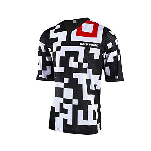 UGLY FROG Herren Besonderes Cooles Design Downhill Jersey/Jacken, MTB Männer T-Shirt,Mountainbike/Motocross-Trikot, Enduro/Offroad/Quad Cross Kleidung UGLY FROG Herren Besonderes Cooles Design Downhill Jersey/Jacken, MTB Männer T-Shirt,Mountainbike/Motocross-Trikot, Enduro/Offroad/Quad Cross Kleidung von UGLY FROG