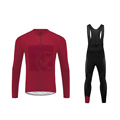 UGLY FROG Herren Fahrradtrikot,Winter Wear Outdoor Herren Radtrikot Set Fahrradbekleidung Langarm Fleece Warm Fahrrad Trikot und Radlerhose mit 3D Sitzpolster UGLY FROG Herren Fahrradtrikot,Winter Wear Outdoor Herren Radtrikot Set Fahrradbekleidung Langarm Fleece Warm Fahrrad Trikot und Radlerhose mit 3D Sitzpolster von UGLY FROG