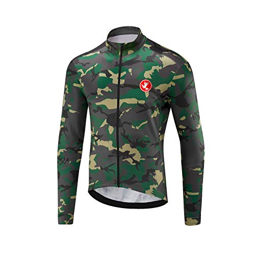 UGLY FROG Herren Jacke/Trikots Winddichte wasserdichte Lauf- Fahrradjacke MTB Mountainbike Jacket Visible Reflektierend, Fleece Warm Jacket für Winter Voller Reißverschluss von UGLY FROG