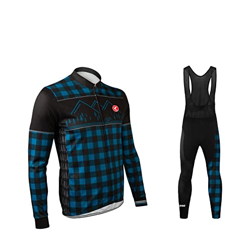 UGLY FROG Herren Winter Langarm Radsportanzüge Radtrikot Set Radfahren Kleidung Langärmeliges Fahrradtrikot mit Thermofleecefutter Fahrradhose mit Sitzpolster UGLY FROG Herren Winter Langarm Radsportanzüge Radtrikot Set Radfahren Kleidung Langärmeliges Fahrradtrikot mit Thermofleecefutter Fahrradhose mit Sitzpolster von UGLY FROG