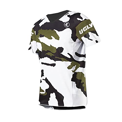 UGLY FROG MTB Downhill Trikot Kompressionsshirt Herren Kurzarm Fitness T-Shirt Freizeit Männer Laufshirt Printed und Klassisch Top Funktionswäsche UGLY FROG MTB Downhill Trikot Kompressionsshirt Herren Kurzarm Fitness T-Shirt Freizeit Männer Laufshirt Printed und Klassisch Top Funktionswäsche von UGLY FROG