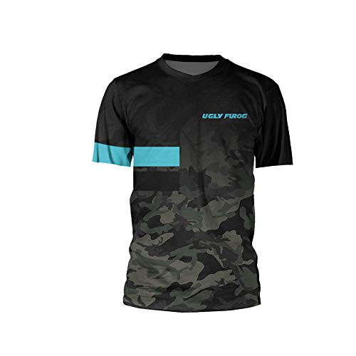 UGLY FROG MTB Downhill Trikot Kompressionsshirt Herren Kurzarm Fitness T-Shirt Freizeit Männer Laufshirt Printed und Klassisch Top Funktionswäsche UGLY FROG MTB Downhill Trikot Kompressionsshirt Herren Kurzarm Fitness T-Shirt Freizeit Männer Laufshirt Printed und Klassisch Top Funktionswäsche von UGLY FROG