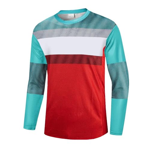 UGLY FROG Radfahren Jersey,MTB-Trikot Outdoor-Radsport Fahrrad Reitanzug Langarm-Shirt,Unisex Downhill-Anzug Herren Mountainbike Motocross Trikot von UGLY FROG