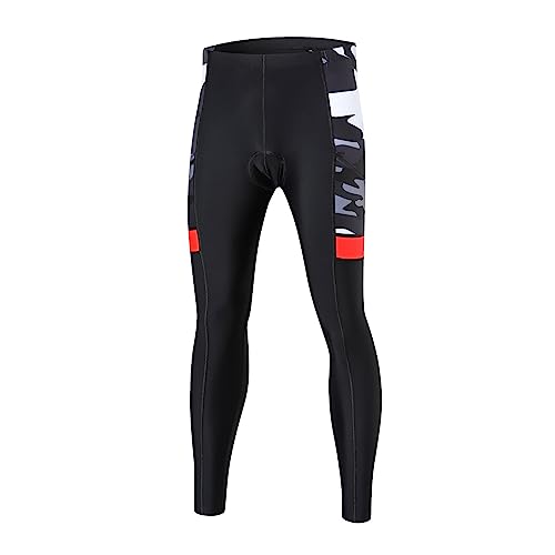 UGLY FROG Radhose Lang Fahrradhose Radlerhose Träger Coolmax Sitzpolster Reflektoren von UGLY FROG