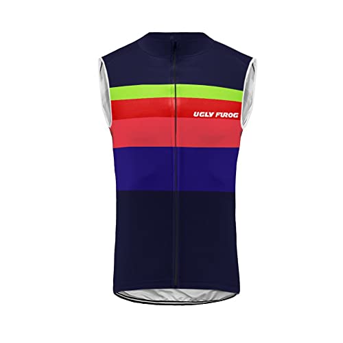 UGLY FROG Rennrad Atmungsaktiv Fahrradweste Radweste Laufweste Reflektierende Weste Sommer/Frühling Ärmellos Sport Mantel Jacke für Laufen Fahrrad Sport DEHerMJV01 UGLY FROG Rennrad Atmungsaktiv Fahrradweste Radweste Laufweste Reflektierende Weste Sommer/Frühling Ärmellos Sport Mantel Jacke für Laufen Fahrrad Sport DEHerMJV01 von UGLY FROG