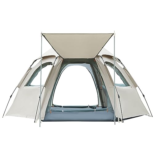 UHJKLA Campingzelt, wasserdichtes Zelt für den Außenbereich, zusammenklappbar, tragbar, Baldachin von UHJKLA