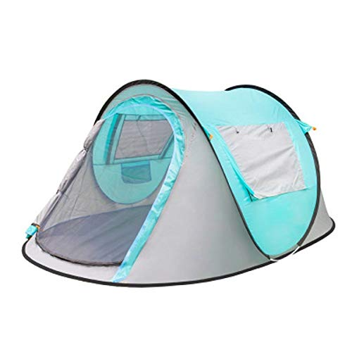 UHJKLA Campingzelt Automatisches Campingzelt Einfach aufzubauendes Zelt Familienzelt Tragbares Outdoor-Wanderstrandzelt Sonnenschutzunterstand 5-8 Personen Wasserdicht von UHJKLA