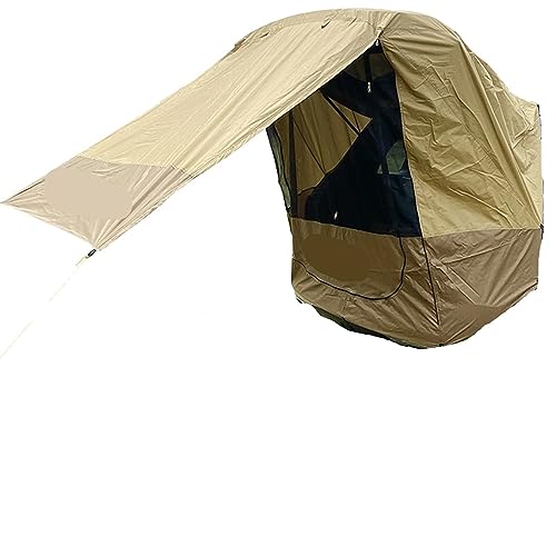 UHJKLA Campingzelt Zelt Regenfestes Heckzelt Wohnmobil Für Selbstfahrertour Barbecue Camping von UHJKLA