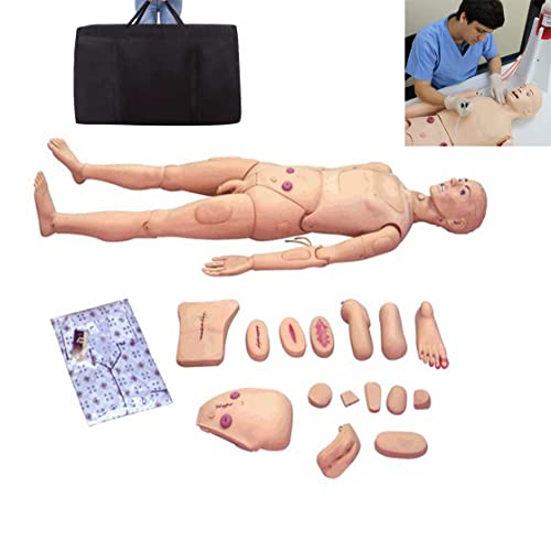 UIGJIOG Multifunktionale Demonstrationspuppe Anatomisches Menschenmodell Pflegepuppe 170Cm Pflegepuppe Für Krankenpflege Medizinische Ausbildung Lehre Ausbildung Medizinische Pflege Altenpflege UIGJIOG Multifunktionale Demonstrationspuppe Anatomisches Menschenmodell Pflegepuppe 170Cm Pflegepuppe Für Krankenpflege Medizinische Ausbildung Lehre Ausbildung Medizinische Pflege Altenpflege von UIGJIOG
