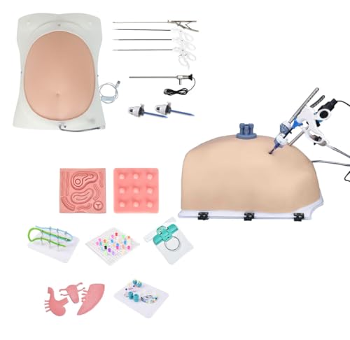 UIGJIOG Simulations-Trainingsbox Laparoskopie-Trainer Simuliert EIN Echtes Abdomen Laparoskopie-Übungsset Mit Kamera Mit Einstellbarem Fokus 4 Trainingsinstrumente 10 Trainingsmodule Pädagogisch UIGJIOG Simulations-Trainingsbox Laparoskopie-Trainer Simuliert EIN Echtes Abdomen Laparoskopie-Übungsset Mit Kamera Mit Einstellbarem Fokus 4 Trainingsinstrumente 10 Trainingsmodule Pädagogisch von UIGJIOG