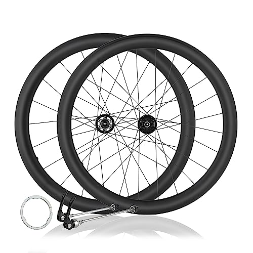 700C Rennrad Laufradsatz Carbon Faser Felge Höhe 38/44/50/60/85mm Disc Bremse Quick Release Naben 100/135mm Für 8-11 Geschwindigkeit 24/24H von UIOPPOI