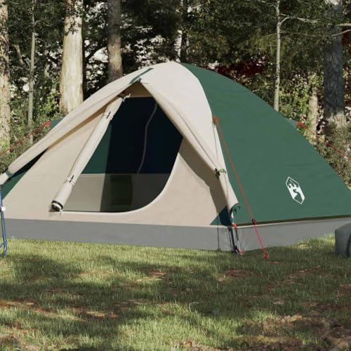 Home Garden,Camping Tent Dome 6-Personen-Grün Wasserdicht von UJCHVHN