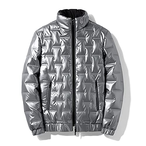 Plus größe m-8xl Winter warm Winddicht dick Jacke glänzend Parkas Mantel männer Herbst Mode lässig lose Parkas Jacke Gray 8XL Plus größe m-8xl Winter warm Winddicht dick Jacke glänzend Parkas Mantel männer Herbst Mode lässig lose Parkas Jacke Gray 8XL von UJDKCF