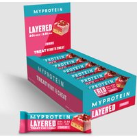 Layered Protein Bar - 12 x 60g - Erdbeere Layered Protein Bar - 12 x 60g - Erdbeere von MyProtein