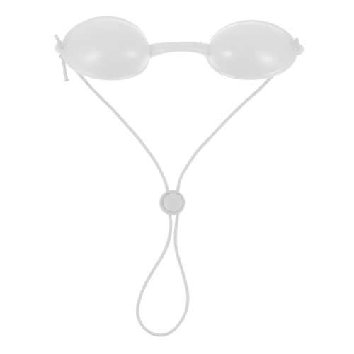 UKCOCO 1 Pc-Augenmaske Praktische Silikonbrille Sicherheits-Augenabdeckung Sonnenschutzbrille Bequeme Schutzbrille Sonnenbad-Augenabdeckung Kieselgel Multifunktions-Augenschutz von UKCOCO