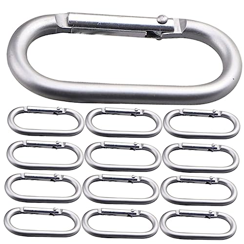 UKCOCO 15Stücke Metall Rucksackschnallen Carabiner Haken Für Sportflaschen Outdoor Aktivitäten Camping Und Reisen Robuste Und Leichte Schnallen Für Rucksack Und Ausrüstung UKCOCO 15Stücke Metall Rucksackschnallen Carabiner Haken Für Sportflaschen Outdoor Aktivitäten Camping Und Reisen Robuste Und Leichte Schnallen Für Rucksack Und Ausrüstung von UKCOCO