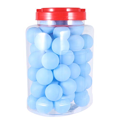 UKCOCO 60 Stück Pong-Bälle farbig Tennis Ball Sport Blaue Pongbälle tischtennisball Table Tennis tischfussball Tischtennis Platte pingpong Ball UKCOCO 60 Stück Pong-Bälle farbig Tennis Ball Sport Blaue Pongbälle tischtennisball Table Tennis tischfussball Tischtennis Platte pingpong Ball von UKCOCO