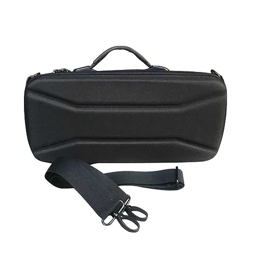 UKCOCO Tragetasche Für Smooth 4 Gimbal Stabilisator Stoßfeste Hart Eva Schutzbox Kompakte Handtasche Für Sicheres Handgepäck Schwarz Ideal Für Reisen Und Aufbewahrung von UKCOCO