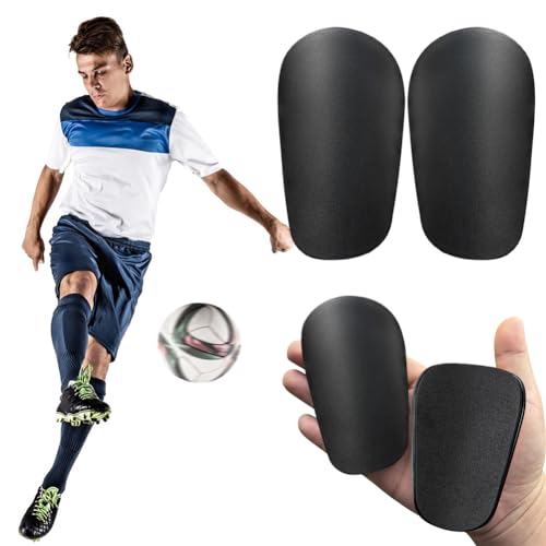 UKETO Mini-Schienbeinschoner Fußball, kleine Schienbeinschoner for Jungen und Herren, leichte, kompakte Schienbeinschoner mit ultimativem Komfort for Kinder, Jugendliche, Erwachsene, Mädchen von UKETO