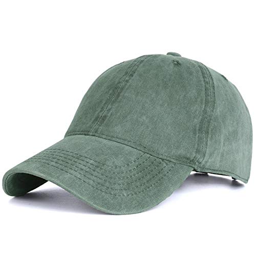 UKKD Baseball Kappe Klassische Frau Baseballmütze Herren-Hut Im Freien Beiläufigen Hut Sport Retro Frühjahr Und Im Herbst Im Freien Schatten Knochen Baumwolle,Grün UKKD Baseball Kappe Klassische Frau Baseballmütze Herren-Hut Im Freien Beiläufigen Hut Sport Retro Frühjahr Und Im Herbst Im Freien Schatten Knochen Baumwolle,Grün von UKKD