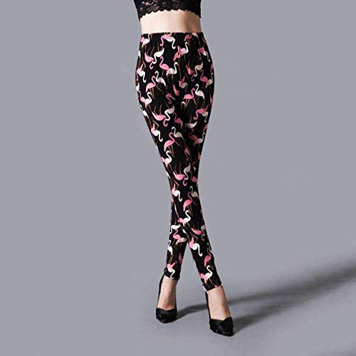 UKKD Leggings Graffiti-Leggings Blumenmuster Druck Leggins Für Frauen Leggings Hahnentritt Verkauf Elastische Vintage Leggins,Flamingo,M. UKKD Leggings Graffiti-Leggings Blumenmuster Druck Leggins Für Frauen Leggings Hahnentritt Verkauf Elastische Vintage Leggins,Flamingo,M. von UKKD