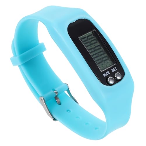 ULTECHNOVO Armband Laufende Uhr Trendige Armbänder Schrittzähler Uhr Uhren Für Kinder Werkzeug Zum Zählen Von Schritten Kinder Digitaluhr Digitaler Zähler Kieselgel Fitness Chronograph Treten ULTECHNOVO Armband Laufende Uhr Trendige Armbänder Schrittzähler Uhr Uhren Für Kinder Werkzeug Zum Zählen Von Schritten Kinder Digitaluhr Digitaler Zähler Kieselgel Fitness Chronograph Treten von ULTECHNOVO