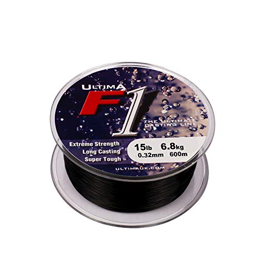 Ultima F1 Meeresangelschnur, Noir, 0.32mm-15.0lb/6.8kg Ultima F1 Meeresangelschnur, Noir, 0.32mm-15.0lb/6.8kg von Ultima