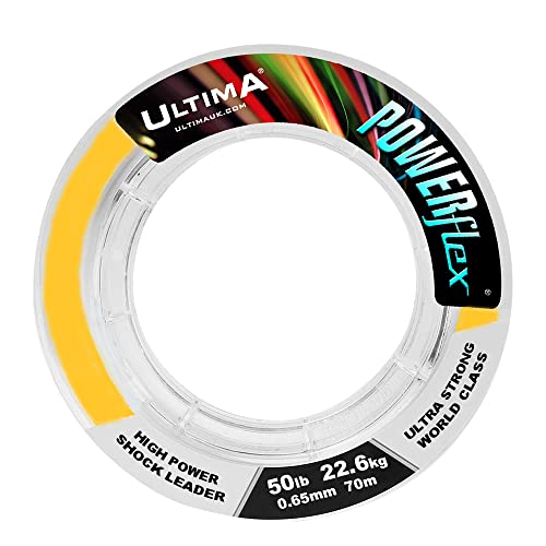 Ultima Unisex-Adult Powerflex Hohe Festigkeit Schlagschnur Bangle Spule, Feuerorange, 50 Ultima Unisex-Adult Powerflex Hohe Festigkeit Schlagschnur Bangle Spule, Feuerorange, 50 von Ultima