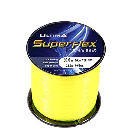 Ultima Superflex Shock Leader, Gelb, 50.0lb/22.6kg Ultima Superflex Shock Leader, Gelb, 50.0lb/22.6kg von Ultima
