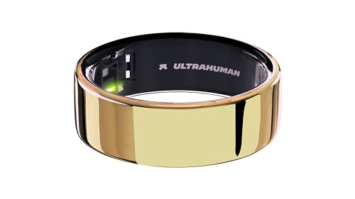 ULTRAHUMAN Ring AIR - Kein App-Abonnement - Smart Ring - Size First mit Größenkit - Verfolgen Sie Schlaf, Workouts, Herzfrequenz, HRV - Bis zu 6 Tage Akkulaufzeit (Größe 8) von ULTRAHUMAN