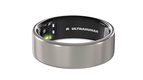 ULTRAHUMAN Ring Air – Kein App-Abonnement – Smart Ring – Größe zuerst mit Größen-Kit – Track-Schlaf, Workouts, HR, HRV – Bis zu 6 Tage Akku (Größe 8) von ULTRAHUMAN