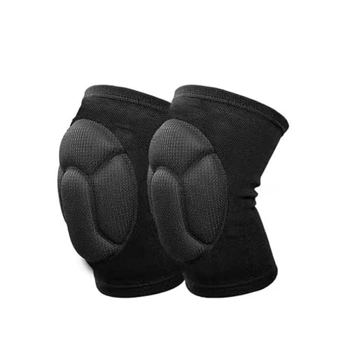 ULYTMMJG Sport-Knieschoner 1 Paar Verdickte Schutz Sport Kneepad Elastische Knie Pads Unterstützung Fitness Ausrüstung Basketball Volleyball Brace Protector Unisex Für Sport(M-for 40-60kg) von ULYTMMJG