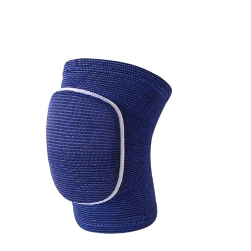 ULYTMMJG Sport-Knieschoner 1PC Elastische Tanzen Knie Pads Sport Kompression Schutzhülle Workout Knie Brace Unterstützung for Männer Frauen Für Sport(Blue,L(1pc not 1Pair)) von ULYTMMJG