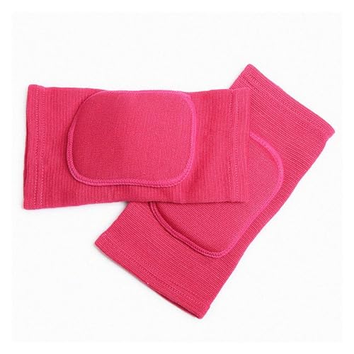 ULYTMMJG Sport-Knieschoner Sport Knieschoner Tanzen Knieschutz Volleyball Yoga Kniebandage Unterstützung Winter Beinwärmer Workout Training Für Sport(2 Piece-Rose,L(60-90kg)) von ULYTMMJG