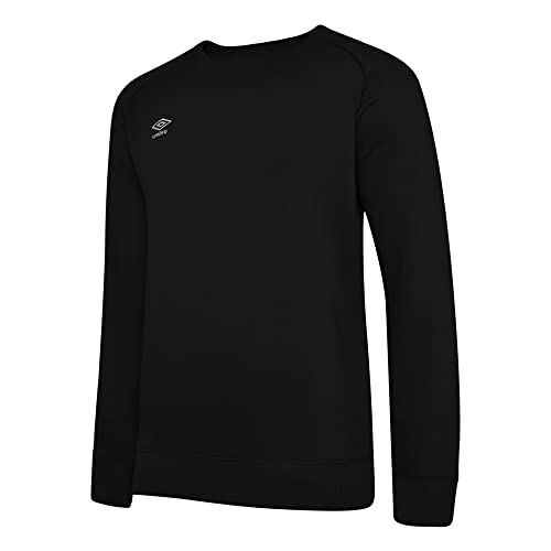 UMBRO Club Leisure Sweatshirt Herren schwarz/weiß, M von UMBRO