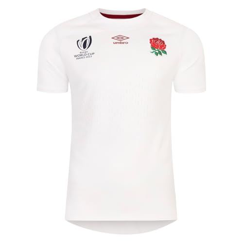 Umbro Herren England RWC2023 Rugby-Heimtrikot für Erwachsene Umbro Herren England RWC2023 Rugby-Heimtrikot für Erwachsene von UMBRO
