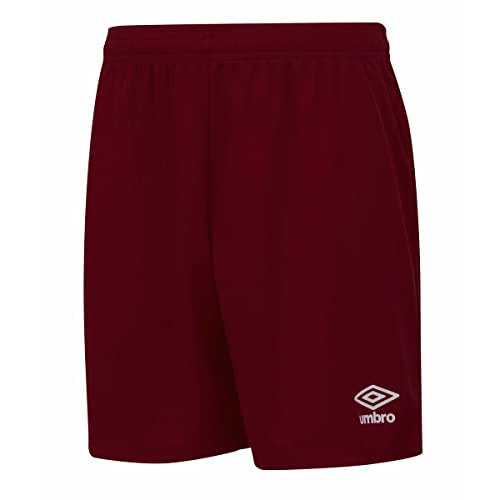 Umbro Erwachsene New Club Shorts, rot, M Umbro Erwachsene New Club Shorts, rot, M von UMBRO